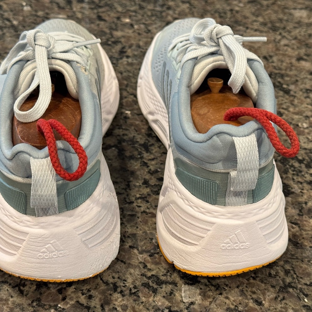 Adidas Ultra Boost Women’s Size 8M Athletic Shoes Mint Green & White - Picture 6 of 14